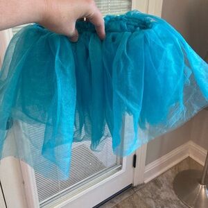 Way To Celebrate one size fits most bright blue tutu in great condition